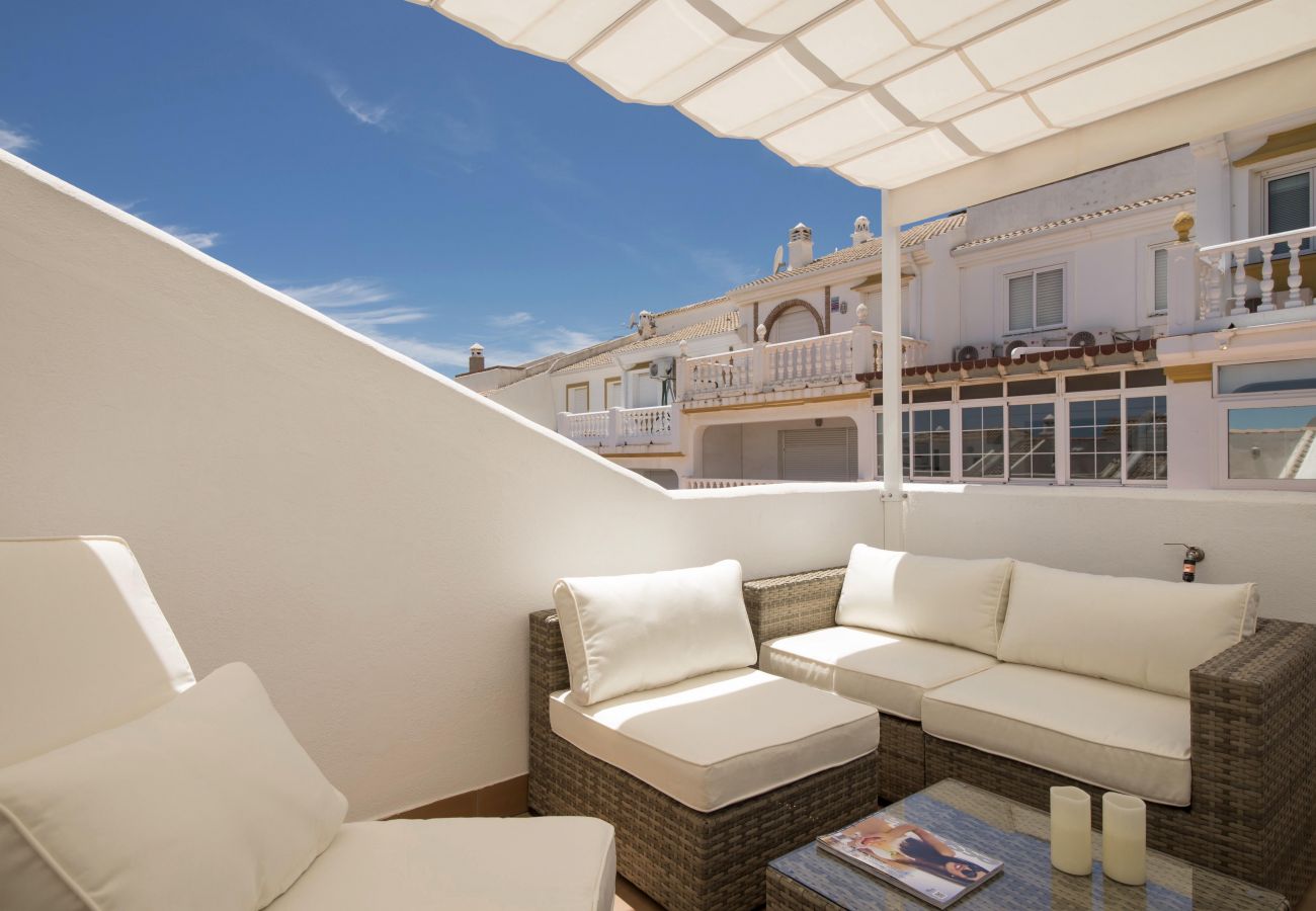 Casa adosada en Fuengirola - El Balcon- 2BR duplex with jacuzzi